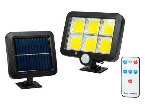 87-497# Lampa solarna z czujnikiem ruchu pir i zmierzchu sl-01 30w