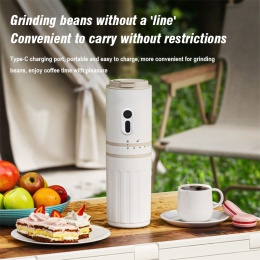 Electric Capsule Grinding Coffee Maker Espresso Coffee Maker Travel and Car Hand Punch Outdoor Portable Coffee Household Travel