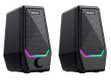 Głośniki TRACER 2.0 Loop 2 RGB USB