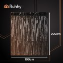 Kurtyna dekoracyjna 2x1m czarna Ruhhy 26172
