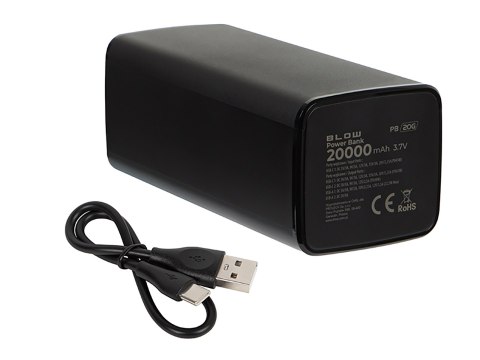 81-153# Power bank 20000mah pd 65w pb20g czarny laptop