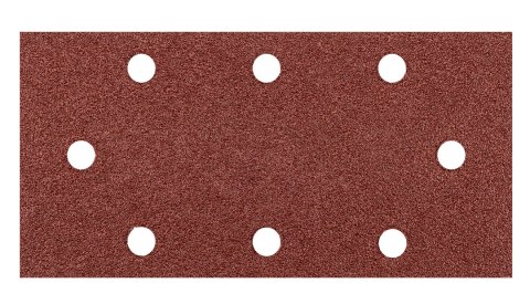 Papiery ścierne na rzep 93 x 185 mm, P60, 5 szt., z 8 otworami