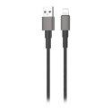 Kabel USB-A - Lightning Miccell VQ-D34, 2,4A, 1,2m, czarny