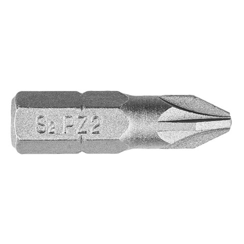 Końcówki wkrętakowe PZ2 x 25 mm, 20 szt.