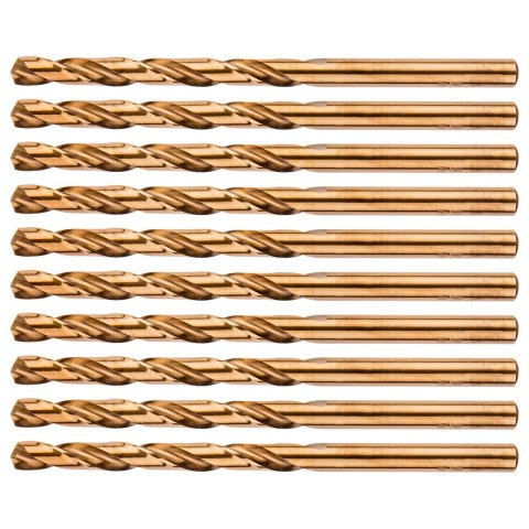 Wiertła do metalu HSS-Co 5.5 mm, 10 szt.
