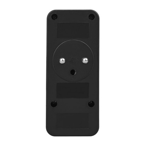 Gniazdko prądowe x3 + 4xUSB Maclean, rozgałęźnik z 3 gniazdami, 2xUSB A, 2xUSB C PD 20W, 1x16A + 2x6A, MCE248 F/B