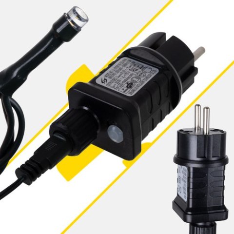 Lampki zew. 500LED 35m z. biały Izoxis 24899