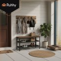 Regał na buty z wieszakiem 73cm Ruhhy 27037