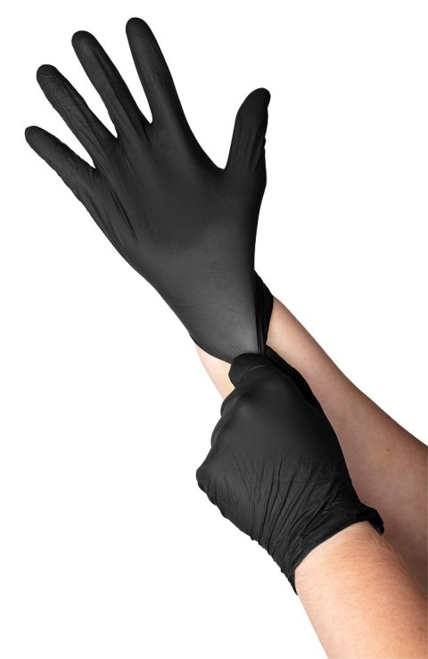 Rękawice nitrylowe, 100 sztuk, rozmiar XL