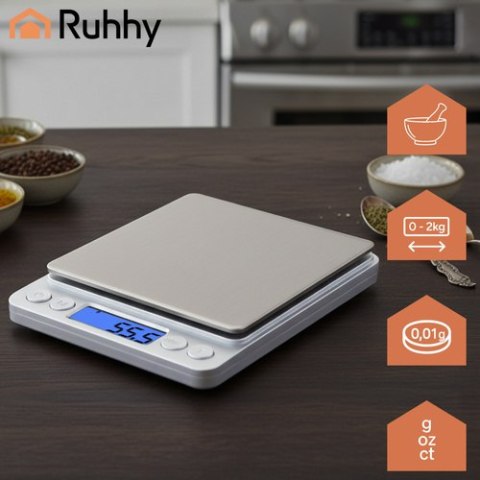 Waga kuchenna 2kg Ruhhy 26507