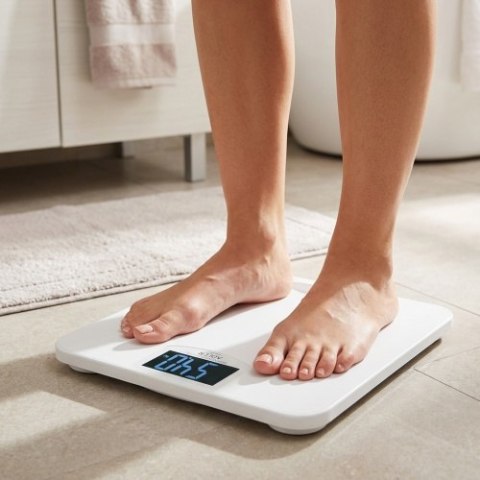 AD 8193 white Waga łazienkowa - 250kg