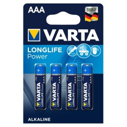 4x bateria R-03 R03 AAA 1,5V alkaliczne Varta Longlife Power