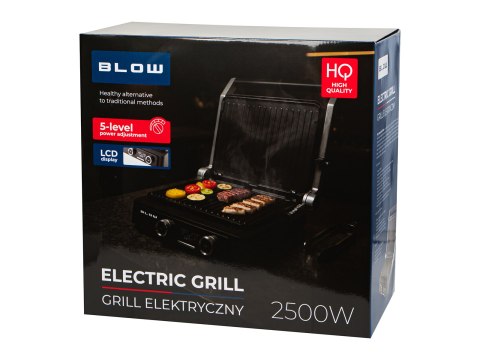 44-621# Grill elektryczny blow 2500w led mastergrill pro