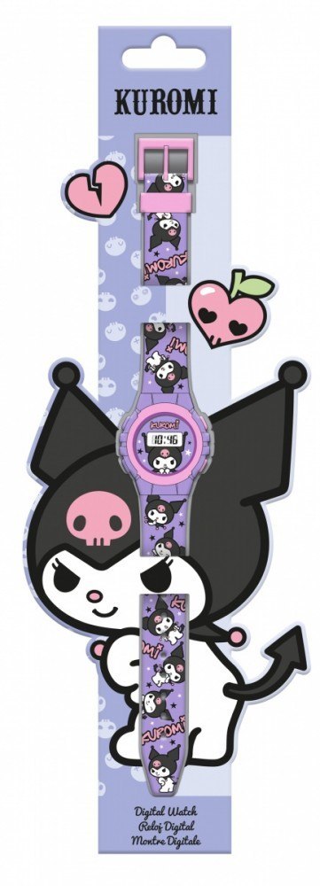 Zegarek cyfrowy kuromi
