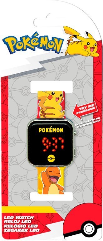Zegarek led pokemon