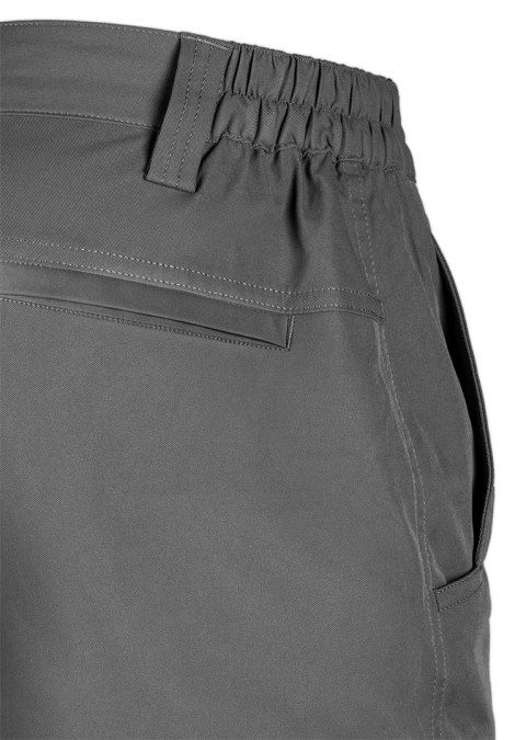 Krótkie spodenki Mix&Match 2way stretch, grafitowe, rozmiar XS