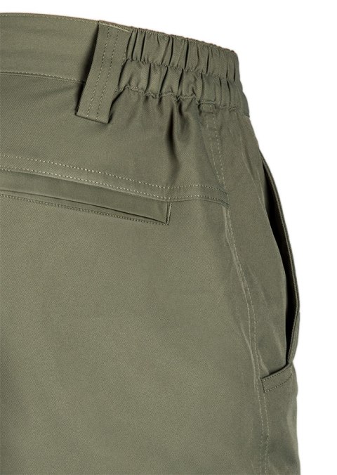 Krótkie spodenki Mix&Match 2way stretch, zielone, rozmiar M