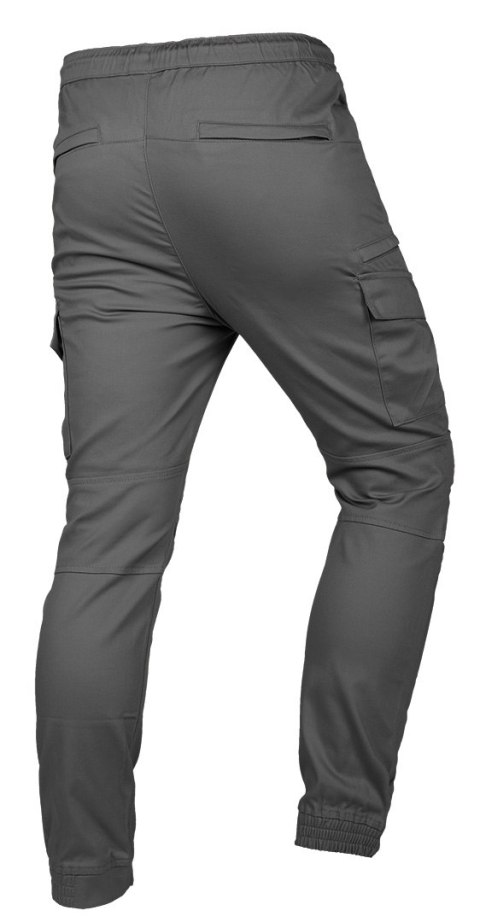 Spodnie robocze OUTDOOR, typu jogger, szare, rozmiar XL