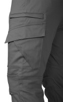 Spodnie robocze OUTDOOR, typu jogger, szare, rozmiar XS
