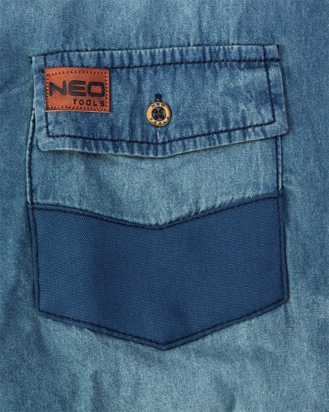 Koszula robocza DENIM, rozmiar XXXL