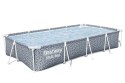 Basen Stelażowy Prostokątny Szary 366 x 201 x 66 cm Bestway 561FV