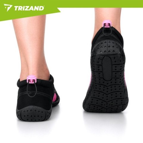 Buty do wody czarno-różowe- rozmiar 37 5mm Trizand