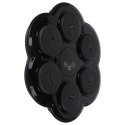 Tarcza bokserska treningowa na ścianę trenażer muzyka LED USB rękawice