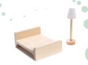 Domek dla lalek drewniany LULILO FLORO boho LED 78cm