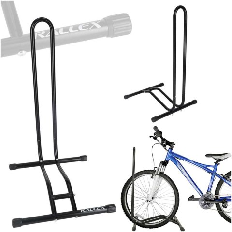 Stojak rowerowy RALLEX na rower pojedynczy metalowy czarny