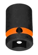 Nasadka udarowa 1/2", 17 x 38mm, Cr-Mo