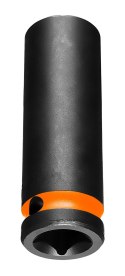 Nasadka udarowa 1/2" długa, 17 x 78mm , Cr-Mo