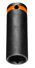 Nasadka udarowa 1/2" długa, 19 x 78mm , Cr-Mo