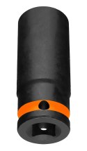 Nasadka udarowa 1/2" długa, 22 x 78mm , Cr-Mo