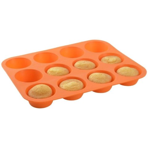 Forma do Pieczenia 12 Muffinek Babeczek Silikonowa Solidna ORION 32,5x25cm