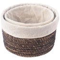 Koszyk do Przechowywania Naturalny 20 x 13 cm ORION Uniwersalny