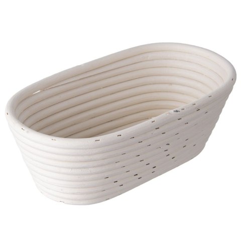 Koszyk do Wyrastania Chleba Ciasta Rattanowy Solidny ORION 29 x 17 x 8 cm
