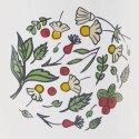 Kubek Ceramiczny na Kawę Herbatę Kakao Duży Kwiaty Prezent ORION 700 ml