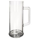 Kufel do Piwa Plastikowy 620 ml ORION Przezroczysty Stabilny