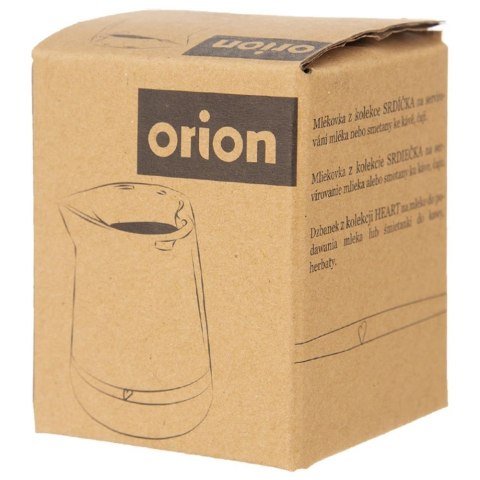 Mlecznik Ceramiczny Biały SERCE 120 ml z Dzióbkiem do Zmywarki ORION
