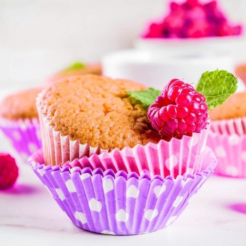 Papilotki Papierowe do Muffinek 200 szt 4 cm ORION Mini Wytrzymałe