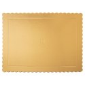 Podkład pod Tort Prostokąt Złoty 40 x 30 cm ORION do Transportu