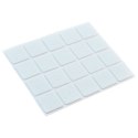Podkładki Filcowe Samoprzylepne 20 szt. 2,5 x 2,5 cm ORION pod Meble