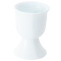 Podstawka na Jajko Porcelanowa Biała MONA 7 cm ORION Elegancka do Jaj