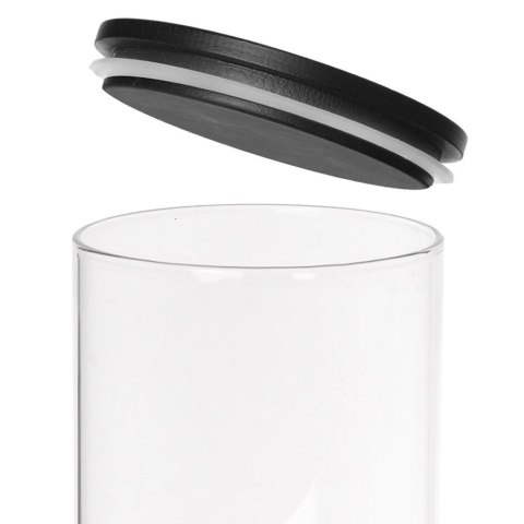 Pojemnik Szklany Sypkie Produkty 600 ml ORION z Uszczelką 12 x 9 cm