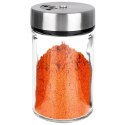 Pojemnik Szklany na Przyprawy Sitko 100 ml ORION Zamykany Otwory 8,5 x 5 cm