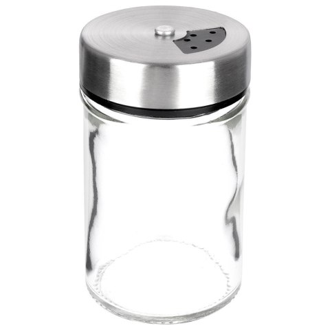 Pojemnik Szklany na Przyprawy Sitko 100 ml ORION Zamykany Otwory 8,5 x 5 cm
