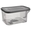 Pojemnik na Produkty Sypkie GREY 3,25 L ORION Uchwyt 23 x 15,5 x 15,5 cm