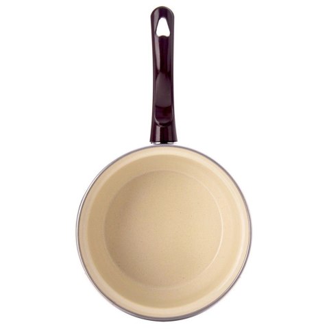 Rondel Emaliowany BROWN Retro 16 cm 1 L Indukcja Piekarnik ORION