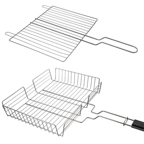 Ruszt do Grillowania Stalowy ORION 61x32 cm