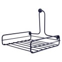 Serwetnik Metalowy Czarny z Dociskaczem 19 x 19,5 cm do Stolu VILDE